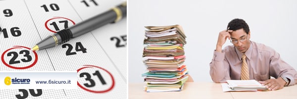 Schema scadenze fiscali