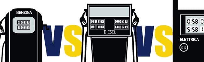 Benzina, elettrica o diesel? 