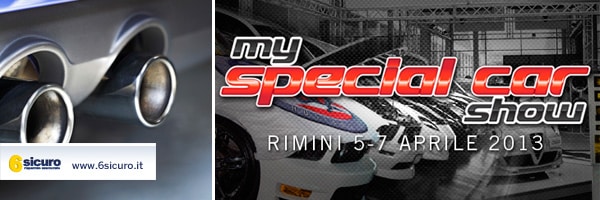 Tuning ed elaborazione: arriva il My Special Car Show 2013