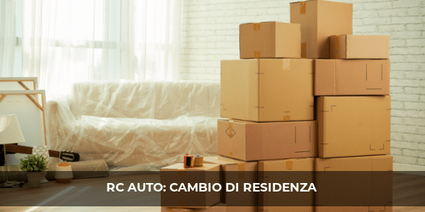 rc auto cambio residenza