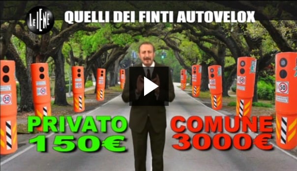 autovelox finti le iene