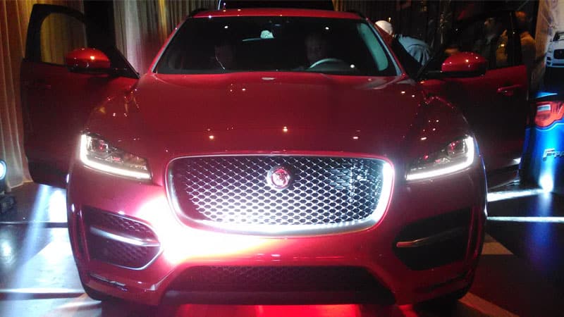 Jaguar F-Pace frontale