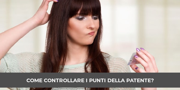 come controllare punti patente