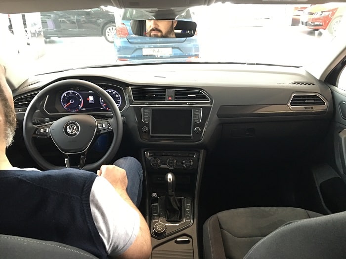 volkswagen tiguan interno