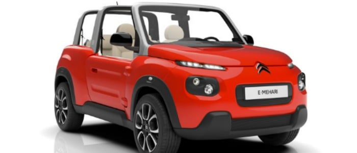 Citroën E-Mehari 2016: prezzi, caratteristiche e motori