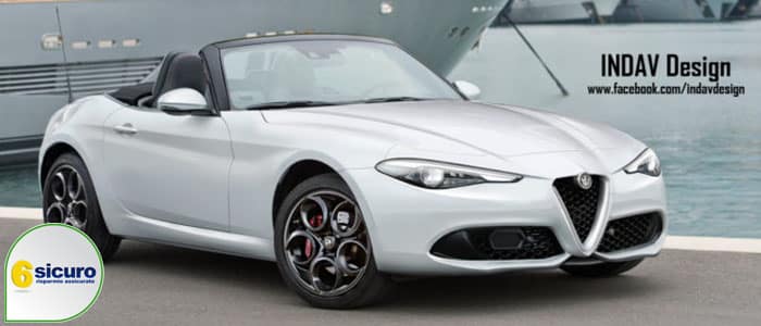 Alfa Romeo Spider: il nuovo render