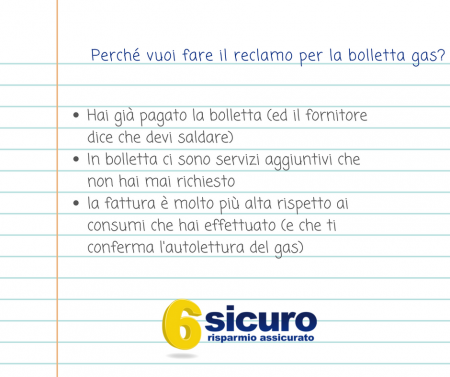 Reclamo bolletta gas: tempi, costi e documenti necessari Fax enel per avvenuto pagamento