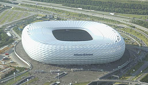 L'Allianz Arena di Monaco di Baveria L'Allianz Arena di Monaco di Baveria