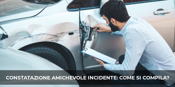 constatazione amichevole incidente