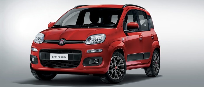 La Panda. L'auto più venduta in Italia nel 2017.