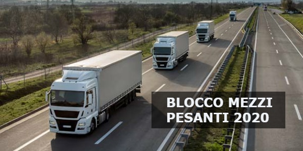 blocco mezzi pesanti 2020