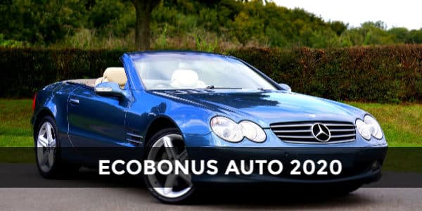 ECOBONUS AUTO 2020