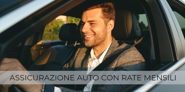 Assicurazione auto a rate mensili: come funziona