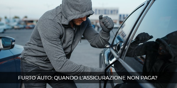 furto auto assicurazione non paga