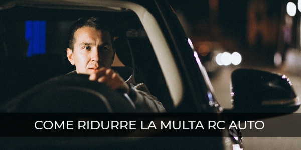 come ridurre multa rc auto