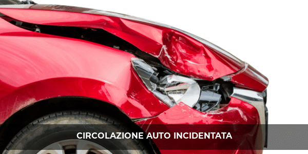 circolazione auto incidentata
