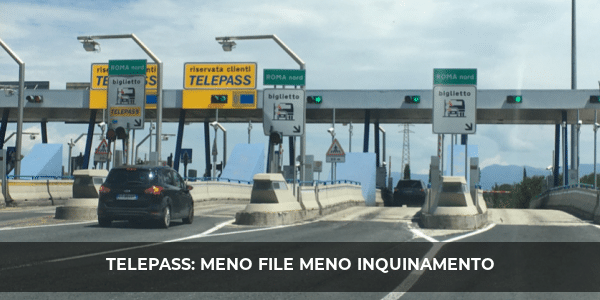 telepass meno file meno-inquinamento