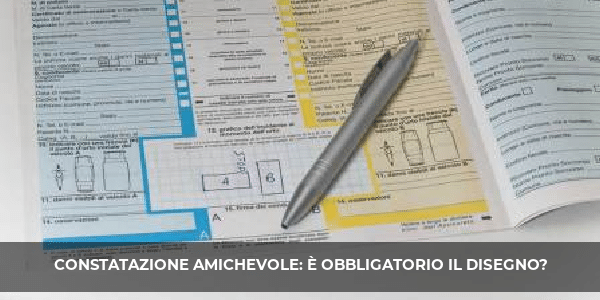 constatazione amichevole-disegnare dinamica obbligatorio