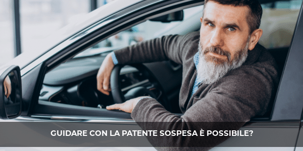 guidare con patente sospesa