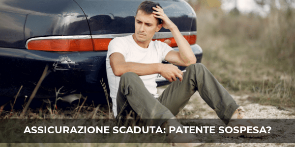 assicurazione scaduta patente sospesa