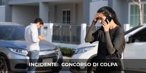 incidente auto concorso di colpa