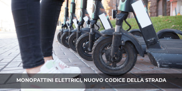 monopattini elettrici codice della strada