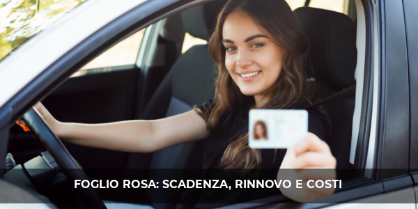 foglio rosa scadenza nrinnovo-costi