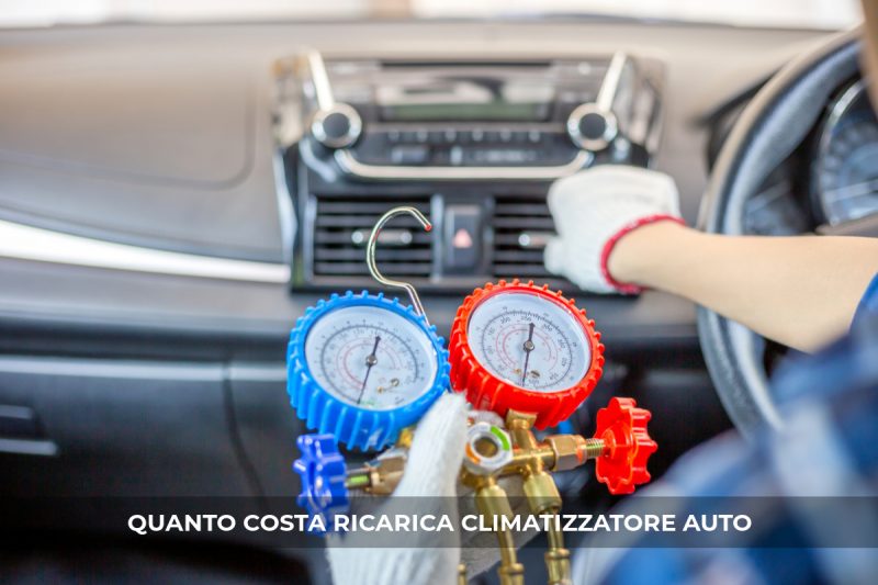 quanto costa ricarica climatizzatore auto