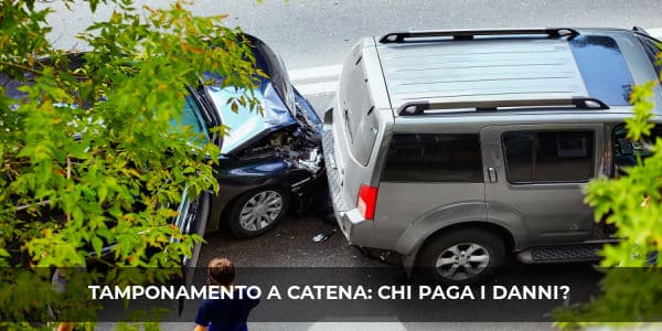 assicurazione auto tamponamento a catena danni