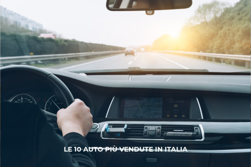 le 10 auto più vendute in italia