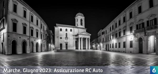Osservatorio Prezzi Assicurazione Auto in Marche in Giugno 2023