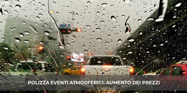 Polizza eventi atmosferici: andamento dei prezzi dal 2019 al 2023