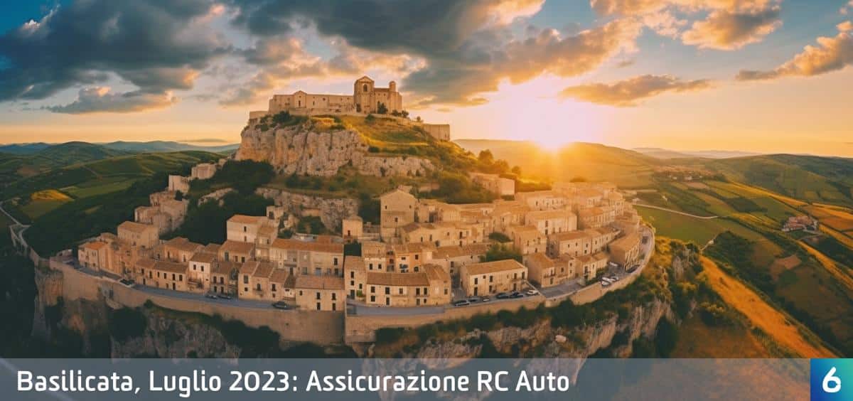 rc auto Basilicata Luglio 2023