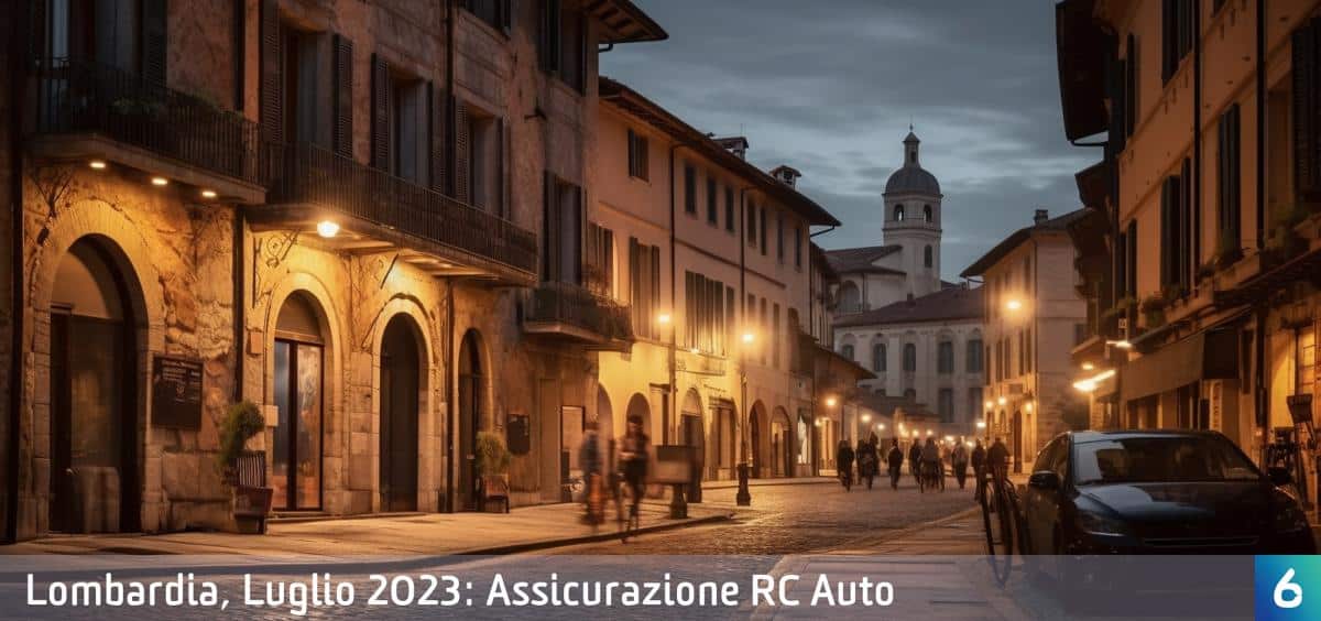 rc auto Lombardia Luglio 2023
