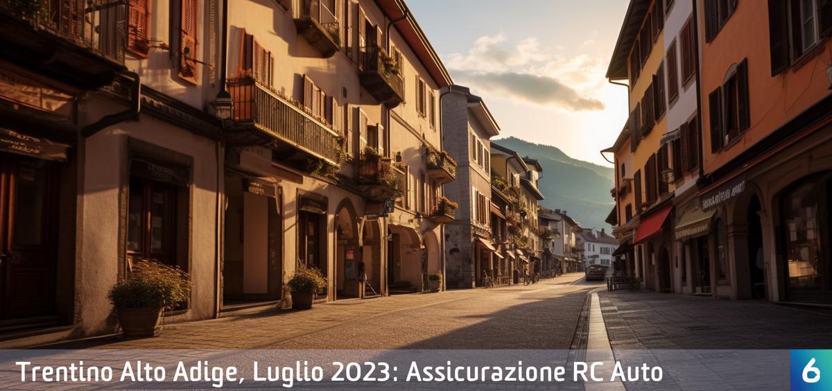 rc auto Trentino Alto Adige Luglio 2023