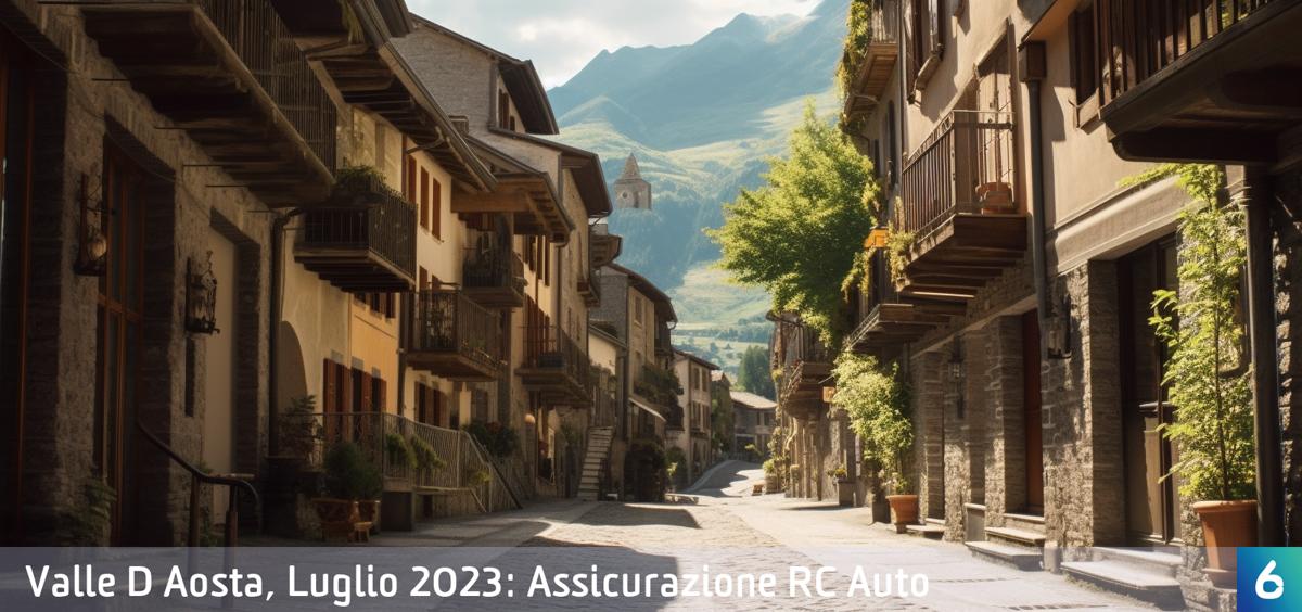 rc auto Valle D Aosta Luglio 2023