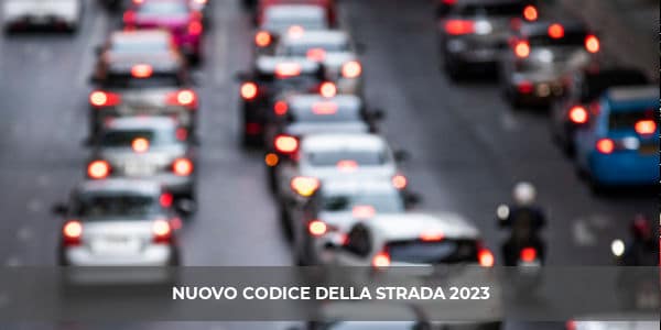 nuovo codice della strada 2023