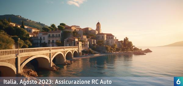 Osservatorio Prezzi Assicurazione Auto in Italia in Agosto 2023
