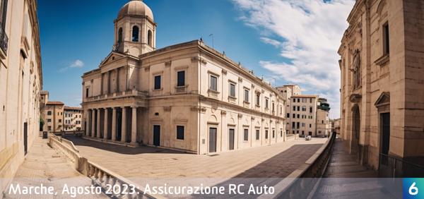 Osservatorio Prezzi Assicurazione Auto in Marche in Agosto 2023