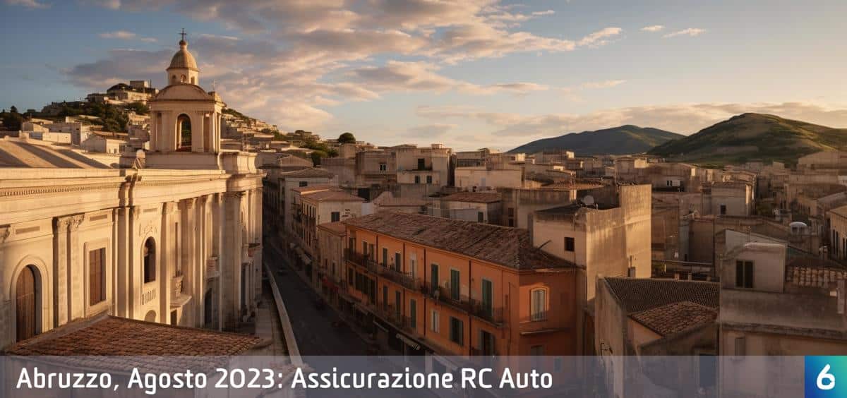 rc auto Abruzzo Agosto 2023