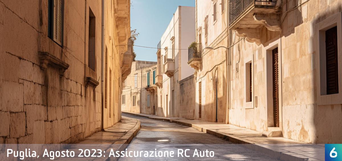 rc auto Puglia Agosto 2023