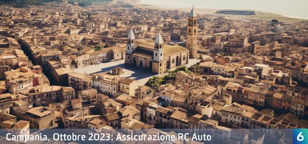 Osservatorio Prezzi Assicurazione Auto in Campania in Ottobre 2023