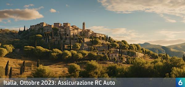 Osservatorio Prezzi Assicurazione Auto in Italia in Ottobre 2023