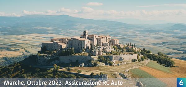 Osservatorio Prezzi Assicurazione Auto in Marche in Ottobre 2023