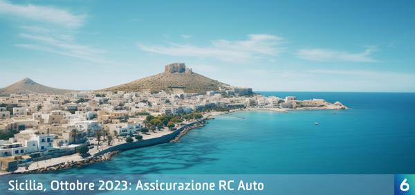 Osservatorio Prezzi Assicurazione Auto in Sicilia in Ottobre 2023