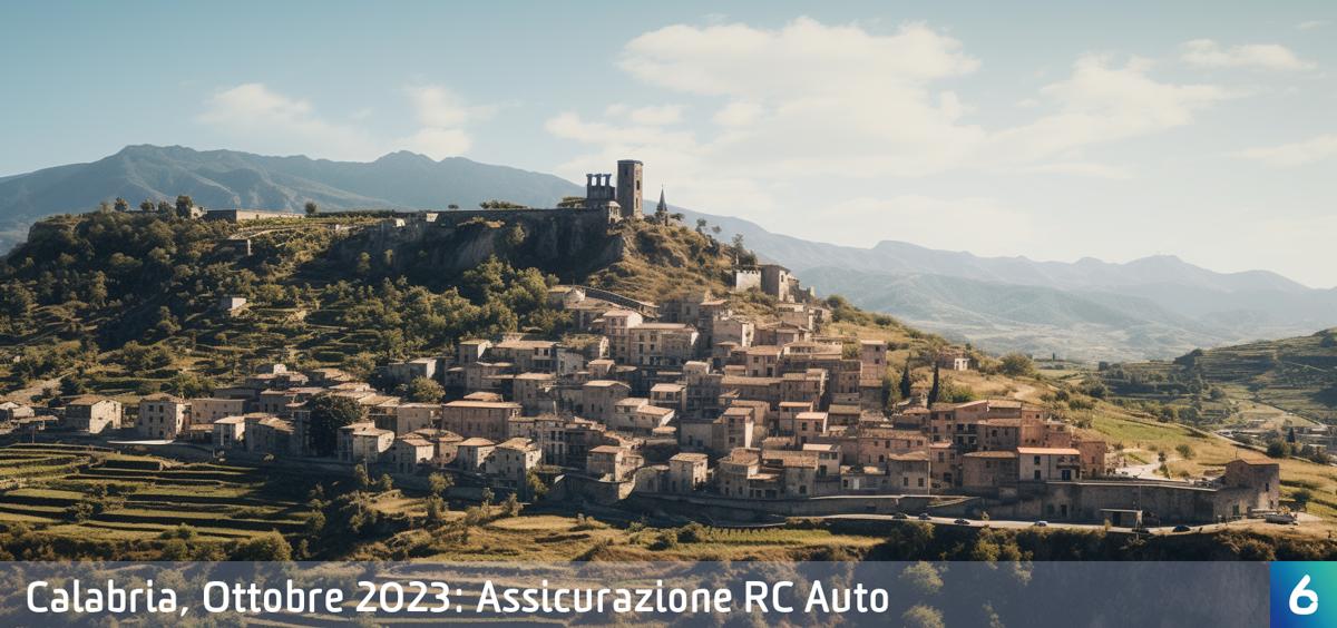 rc auto Calabria Ottobre 2023