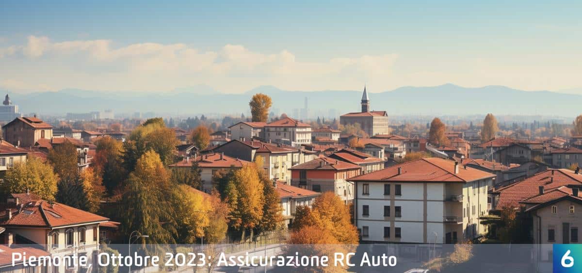 rc auto Piemonte Ottobre 2023