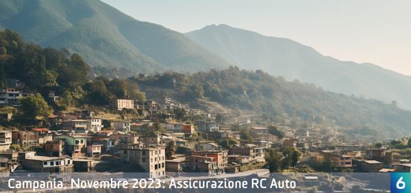 Osservatorio Prezzi Assicurazione Auto in Campania in Novembre 2023