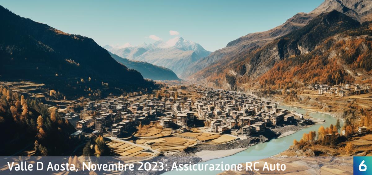 rc auto Valle D Aosta Novembre 2023