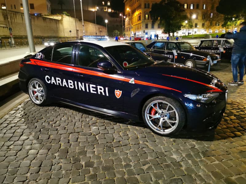 Alfa Romeo Giulia Quadrifoglio Carabinieri